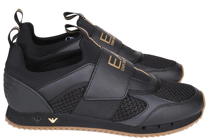 Armani EA7 Sneakers Zwart Sneaker X8X066 XK199