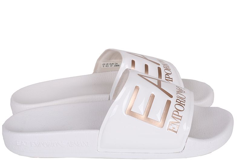 Emporio Armani Leather sneakers , Wit, Heren - Schoenen.nl