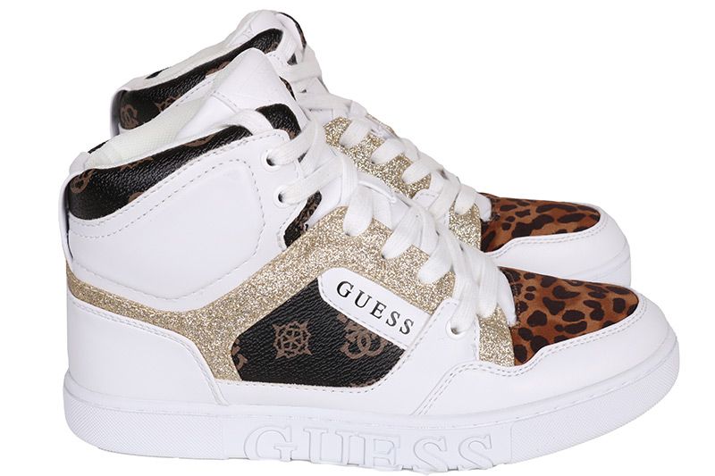Guess Hoge sneakers Wit Justis2 FL5JS2FAL12