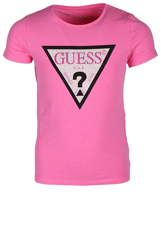 Guess T-shirt Kids Roze Ss T-Shirt 