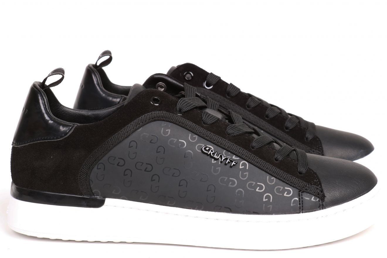 Cruyff Grosse zwart mat sneakers heren (CC213027998) -  outletsportschoenen.nl