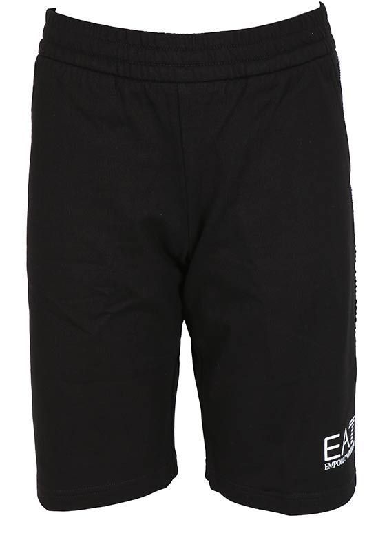 Armani EA7 Korte Broek Kids Zwart Bermuda 3KBS54 BJ05Z