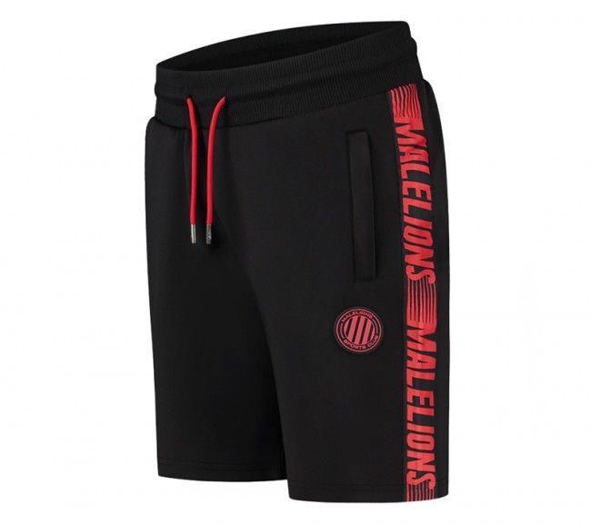 Malelions Korte broek Zwart Sport Striker Short MS-SS21-1-10