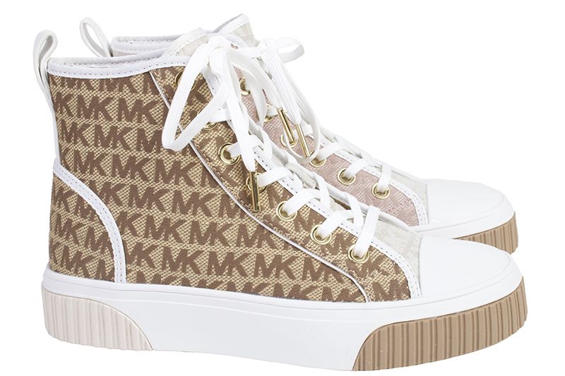 Michael Kors Hoge sneakers Beige Gertie High Top 43T1GTFE5Y