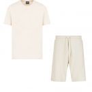 Armani EA7 - T-shirt en Short (2 losse items) - Beige