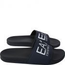 Armani EA7 - Slippers - Donkerblauw