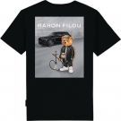 Baron Filou - T-shirt Poster Backprint LXXXIV - Zwart