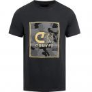 Cruyff Classics - Tee Kamuflaza - Zwart