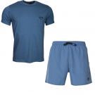 Emporio Armani - Beachwear Combi - Blauw