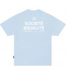 Equalite - Societe Oversized Tee - Blauw