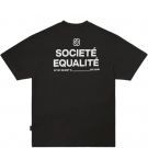 Equalite - Societe Oversized Tee - Zwart