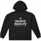 Equalite - Societe Oversized Full Zip Hoodie - Zwart