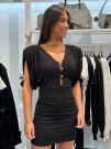 Fracomina - Mini Dress - Zwart
