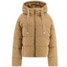 Guess - 4G Hooded Puffa Jacket - Beige