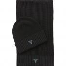 Guess - Scarf Beanie Gift Box - Zwart