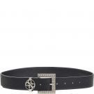 Guess - Corinned Belt Strass Buckle - Zwart