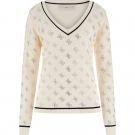 Guess - Rosie 4G Vn Ls Sweater - Wit