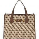 Guess - Izzy 2 Compartment Tote - Bruin