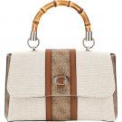 Guess - Kerima Bamboo Top Handle Flap - Bruin