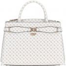 Guess - Arlena Logo Girlfriend Satchel - Wit