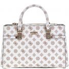 Guess - Loralee Status Satchel - Wit