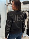 Guess - Cn Big Guess Sweatshirt - Zwart