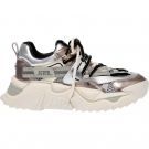 Steve Madden - Kingdom-E Sneakers - Zilver met diverse