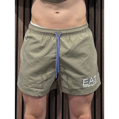 Armani EA7 - Man Woven Boxer Beachwear - Beige