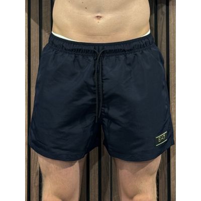 Armani EA7 - Man Woven Boxer Beachwear - Blauw