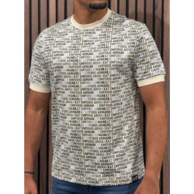 Armani EA7 - T-shirt - Beige