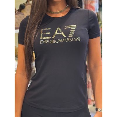 Armani EA7 - T-shirt - Zwart