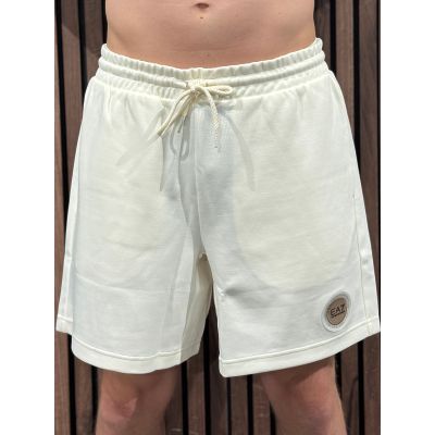 Armani EA7 - Unisex Jersey Shorts - Wit