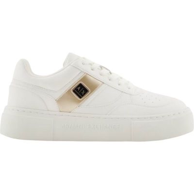 Armani Exchange - Women Woven Sneakers - Wit