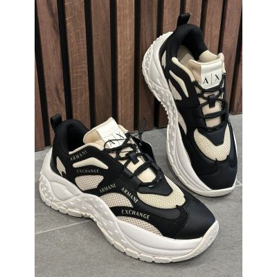 Armani Exchange - Sneakers - Zwart