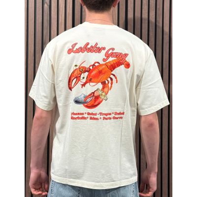 Baron Filou - T-shirt Lobster Gang - Wit