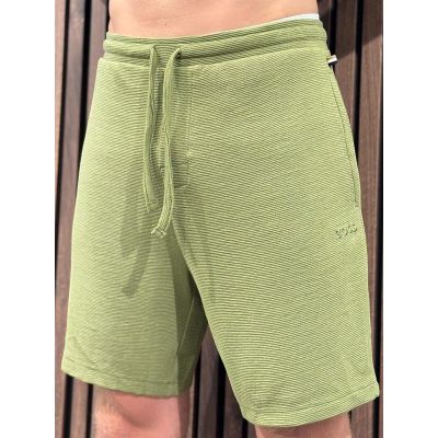 Boss - Rib Shorts - Groen