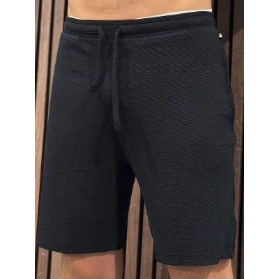 Boss - Rib Shorts - Zwart