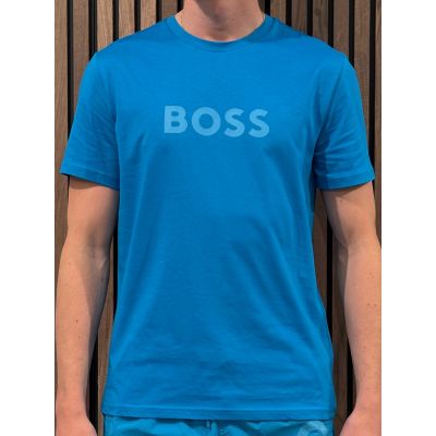 Boss - T-shirt RN - Blauw