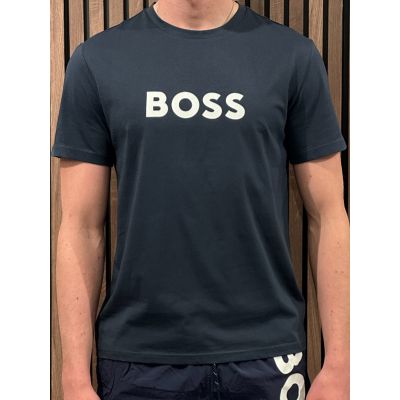Boss - T-shirt RN - Donkerblauw