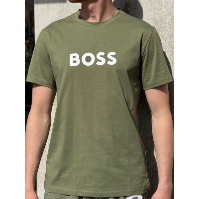 Boss - T-Shirt RN - Groen