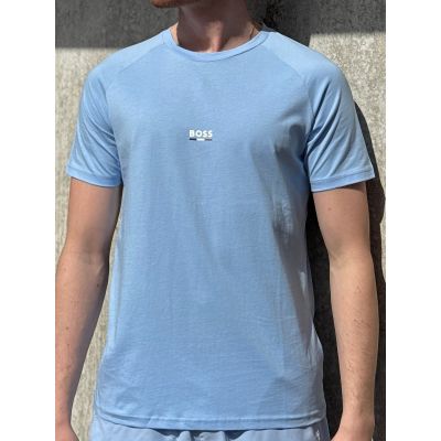 Boss - T-Shirt RN Slim Fit - Blauw