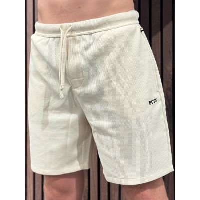 Boss - Waffle Shorts - Beige