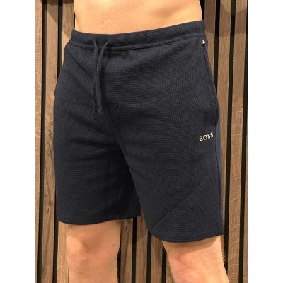 Boss - Waffle Shorts - Blauw