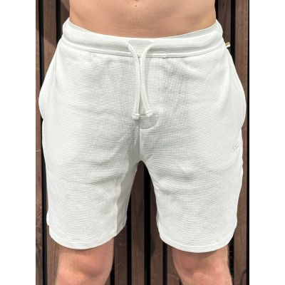 Boss - Waffle Shorts - Wit