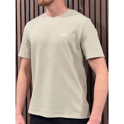 Boss - Waffle T-Shirt - Beige