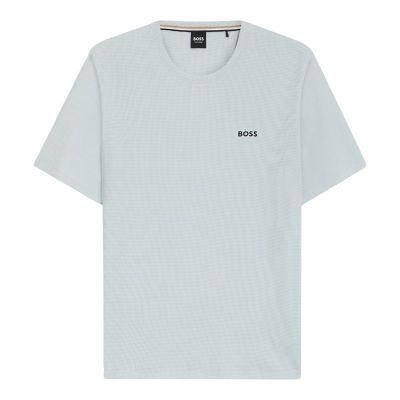 Boss - Waffle T-Shirt - Lichtblauw