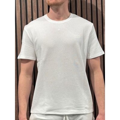 Boss - Waffle T-Shirt - Wit