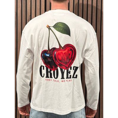 Croyez - Cerise D'Amour Longsleeve - Wit