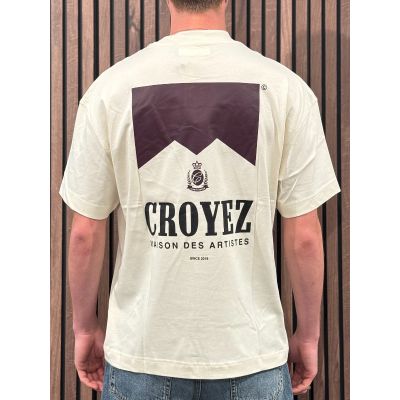 Croyez - Maison Fumes T-shirt - Wit