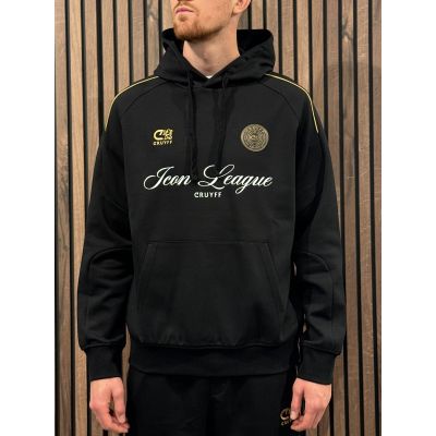 Cruyff Classics - Icon League Hoodie - Zwart